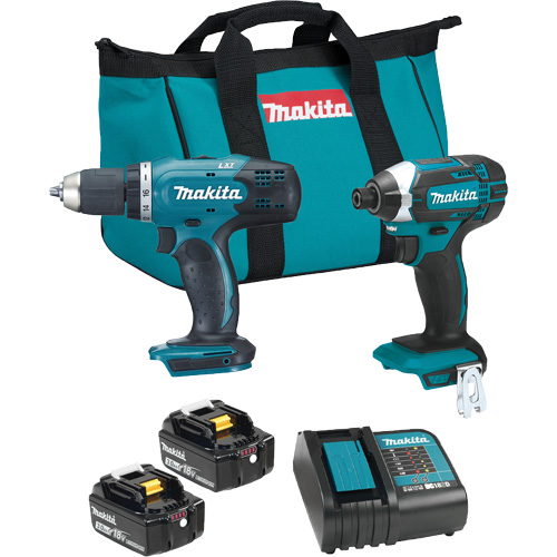 Makita DLX2022S LXT&reg; 2 Tool Combo Kit, 18 V