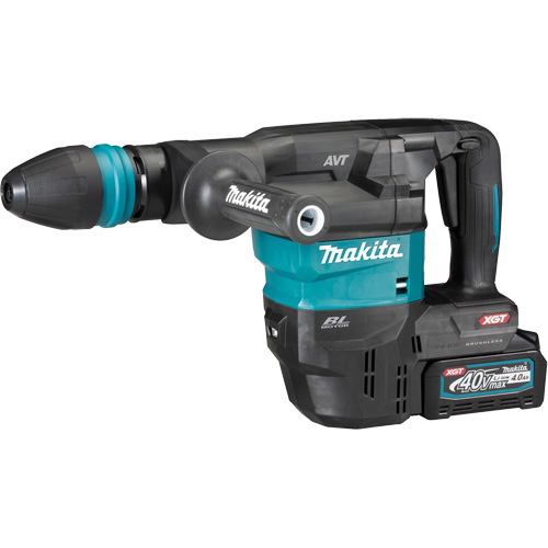 Makita HM001GM202 Trousse de marteau de d&eacute;molition 40 V XGT SDS-MAX avec moteur sans balai et AWS