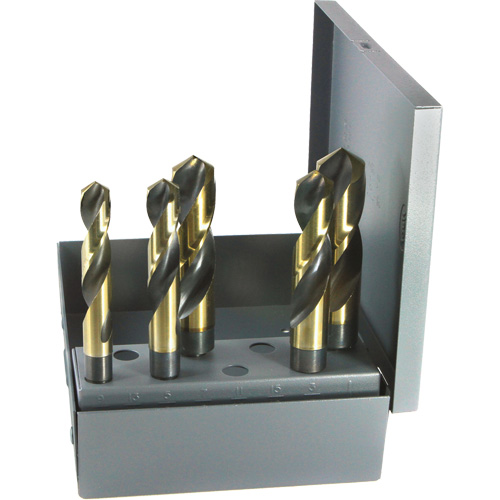 Walter Surface Technologies 1000C5 DRILLCO USA S & D Drill Bit Set, 5 Pieces, Cobalt