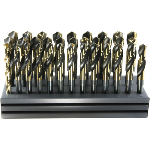 Jeu de Forets Hélicoïdaux en Cobalt M35, 74 Pièces, Outils de Forets