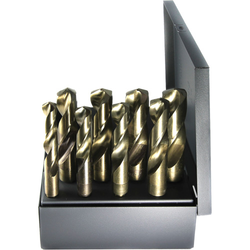 Walter Technologies Pour Surface 1000EC8 Jeu de forets imp&eacute;rial S & D DRILLCO, 8 morceaux, Cobalt