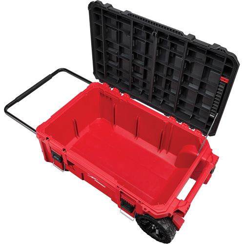 Milwaukee 48-22-8428 Coffre &agrave; outils roulant Packout, 15-4/5" x 34" x 28", Rouge
