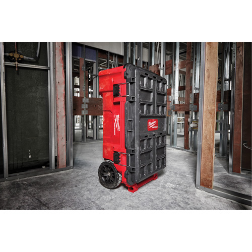 Milwaukee 48-22-8428 Coffre &agrave; outils roulant Packout, 15-4/5" x 34" x 28", Rouge