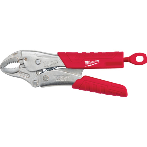 Milwaukee 48-22-3407 Pince-&eacute;tau avec poign&eacute;es Torque Lock, Longueur 7", M&acirc;choire courb&eacute;e