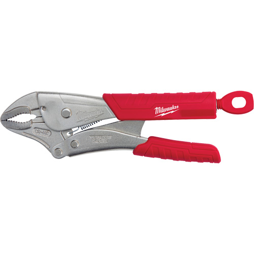 Milwaukee 48-22-3410 Torque Lock Locking Pliers with Grip, 10" Length, Curved Jaw