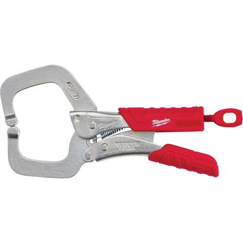 Milwaukee 48-22-3632 Torque Lock Locking Pliers with Regular Jaws & Grip, 6" Length, C-Clamp