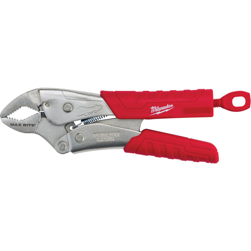 Milwaukee 48-22-3707 Pince-&eacute;tau Torque Lock MaxBite, Longueur 7", M&acirc;choire courb&eacute;e