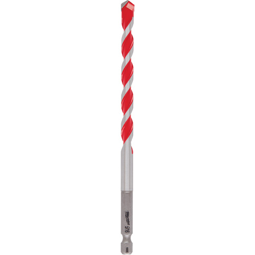 Milwaukee 48-20-9016 Foret pour perceuse &agrave; percussion Shockwave, 5/16", Tige Hexagonale, Carbure