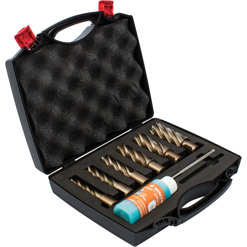 Walter Surface Technologies 05A992 SST Core Cut Annular Cutter Kit, Bronze, 2" Depth of Cut, 3/4" Shank