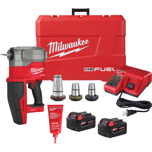 Milwaukee 2932-22XC Ensemble &agrave; mandriner les tubes sans fil M18 Fuel ProPEX avec One-Key