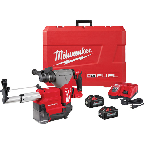 Milwaukee 2915 22DE M18 Fuel SDS Plus Rotary Hammer with Hammervac