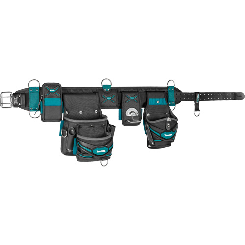 Makita E-05175 TH3 Ultimate Heavyweight Tool Belt Set, Polyester, Blue/Grey