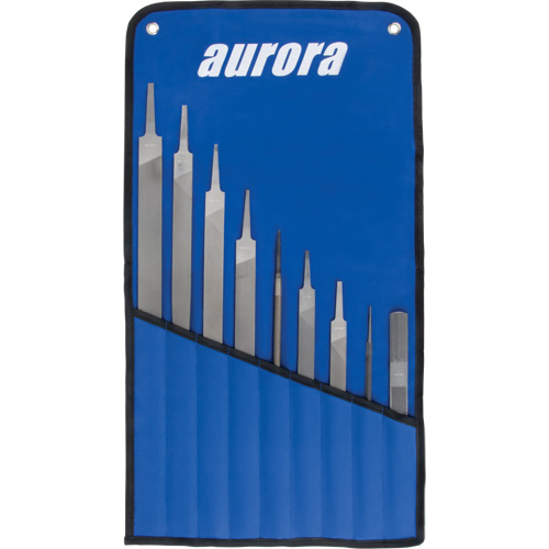 Aurora Tools UAU775 File Set, 9 Pcs