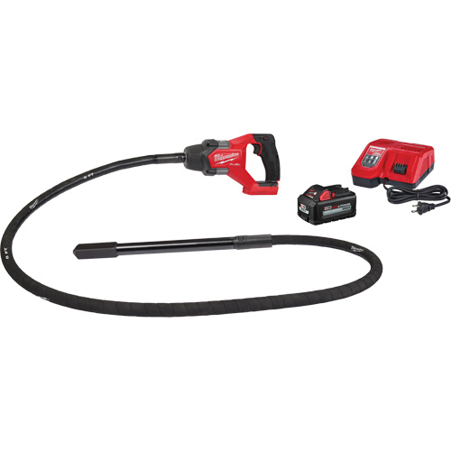 Milwaukee 2911-21 Ensemble &agrave; aiguille vibrante 8' M18 Fuel pour b&eacute;ton