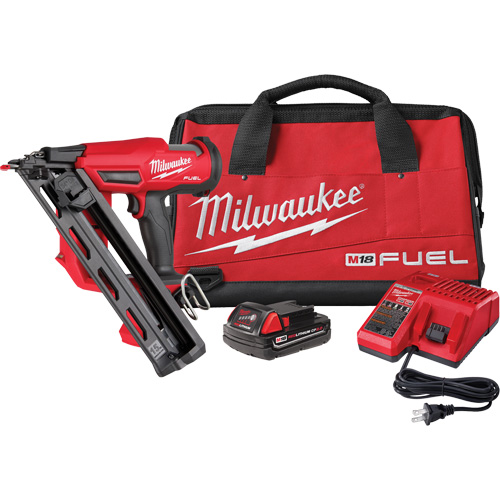 Milwaukee nailer set hotsell