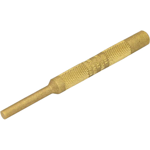 Gray Tools CB14 Brass Pin Punch, 7/32" Dia. x 4" L