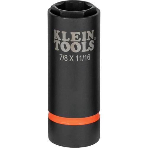 Klein Tools 66064 2-in-1 Socket, Impact, 6 Points
