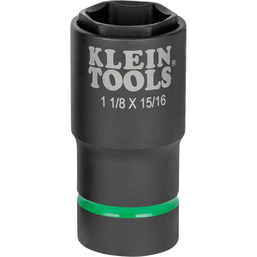 Klein Tools 66066 Douille 2-en-1, Chocs, 6 pans