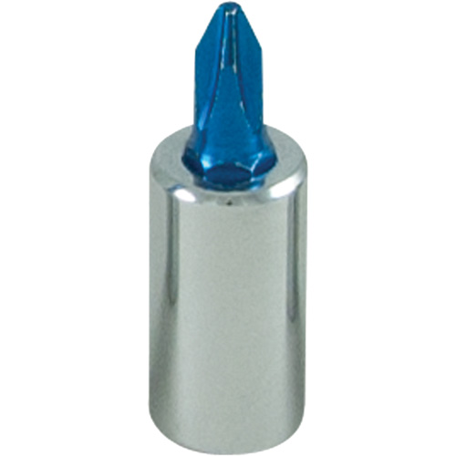 Gray Tools VP1 Blue Tip Screwdriver Bit, Phillips, #1, 1/4" Drive