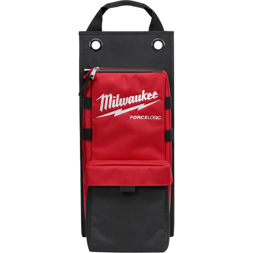 Milwaukee 48-22-8278 Sac pour sertisseur/coupe-c&acirc;bles polyvalent, Nylon, 2 pochettes, Noir/Rouge
