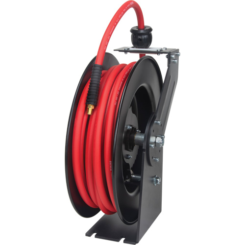 Aurora Tools UAV182 Hose Reel, Air/Water, 1/2" x 50', Single Hose, 300 psi