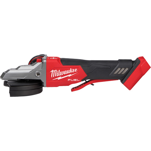 Milwaukee 2887-20 Meuleuse &agrave; frein avec interrupteur &agrave; glissi&egrave;re verrouillable M18 Fuel, 18 V, Mandrin 5", Lithium-ion