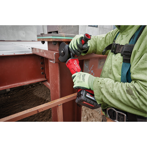 Milwaukee outlet braking grinder