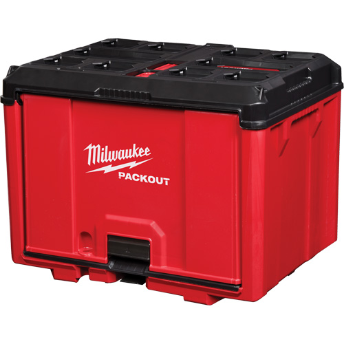 Milwaukee 48-22-8445 Packout Tool Cabinet, 15" x 15" x 20", Black/Red