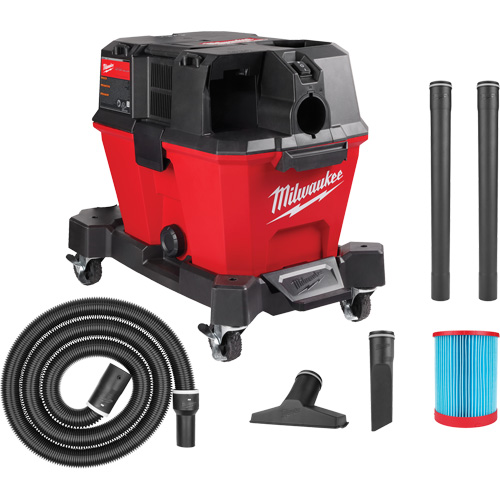 Milwaukee 0910-20 Aspirateur sec/humide sans fil M18 Fuel, 18 V, Capacit&eacute; 6 gal.