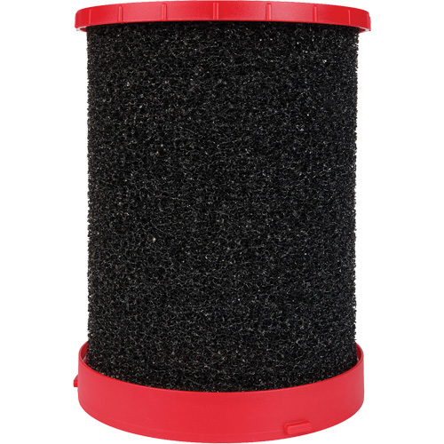 Milwaukee 49-90-1990 Large Wet/Dry Vacuum Wet Filter, Foam, Fits 12 US gal./9 US gal./6 US Gal.