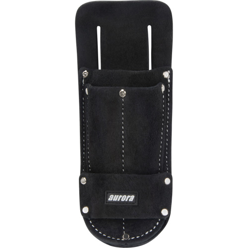Aurora Tools UAV351 Tool Pouch, Plier Holder, Leather, 3 Pockets