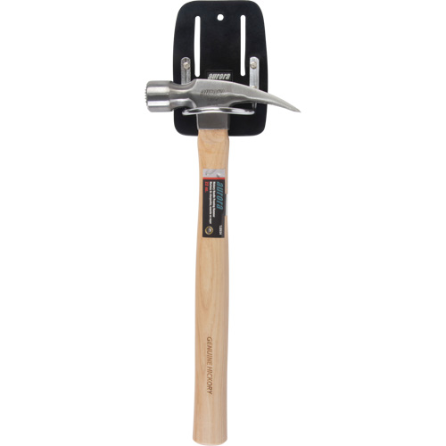 Outils Aurora UAV357 Porte-outil &agrave; anneau en acier, Support pour marteau, Cuir, 0 Poches