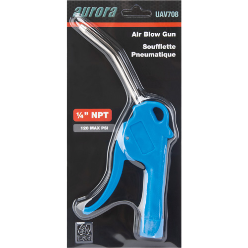 Outils Aurora UAV708 Soufflette, 1/4" NPT, 30 pi³/min, 120 PSI