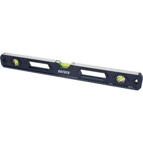 Aurora Tools UAV720 High-Accuracy Level, Box, 2' L, Aluminum, 3, Non-Magnetic