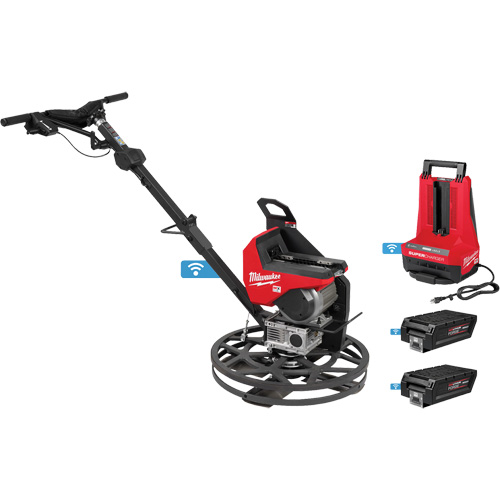 Milwaukee MXF324-2HD MX Fuel 24" Walk-Behind Edging Trowel Kit