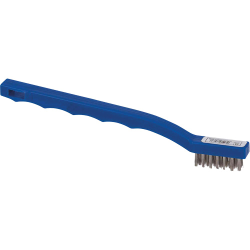 JET 551167 3MPHSS Hand Scratch Brushes, Stainless Steel, 3 x 7 Wire Rows, 7-1/4" Long