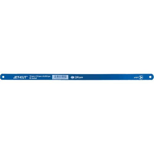 JET 566222 Hacksaws Replacement Blades, Bi-Metal/High Speed Steel, 12" L, 24 TPI