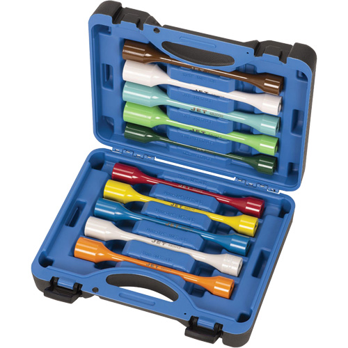JET 682960 JTLS-1210S Jeux de douilles limiteurs de couple, Prise 1/2", Couple de 65 lb-pi/80 lb-pi/100 lb-pi/120 lb-pi/140 lb-pi/45 lb-pi/135 lb-pi, Multiple