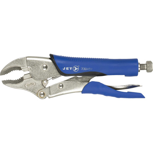 JET 730459 J10WRG Curved Jaw Locking Pliers, 10" Length, Curved Jaw