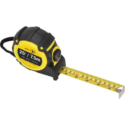 JET 775979 JLTM-425SM Tape Measures, 1" x 25', Metric & Imperial Graduations