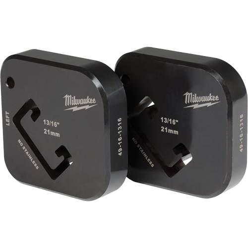 Milwaukee 49-16-1316 13/16" x 1-5/8" Single Strut Shearing Dies