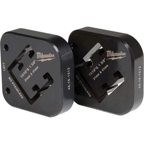 Milwaukee 49-16-1513 13/16" & 1-5/8" x 1-5/8" Combination Strut Shearing Dies