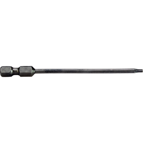 Apex 49-C-TX-15 Power Drive Bit, Torx, T-15 Tip, 1/4" Drive Size, 6" Length