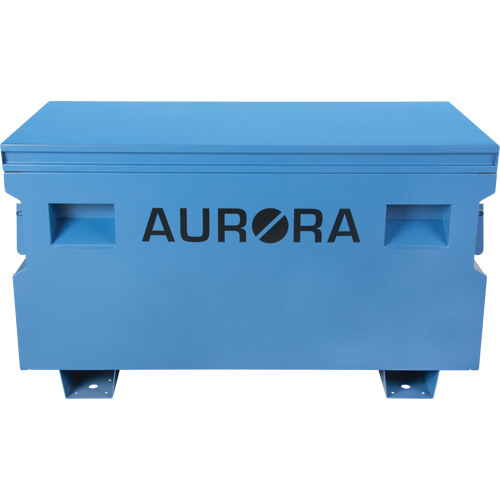 Aurora Tools UAW869 Jobsite Tool Box, 48" x 24" x 27-3/5", Steel, Blue