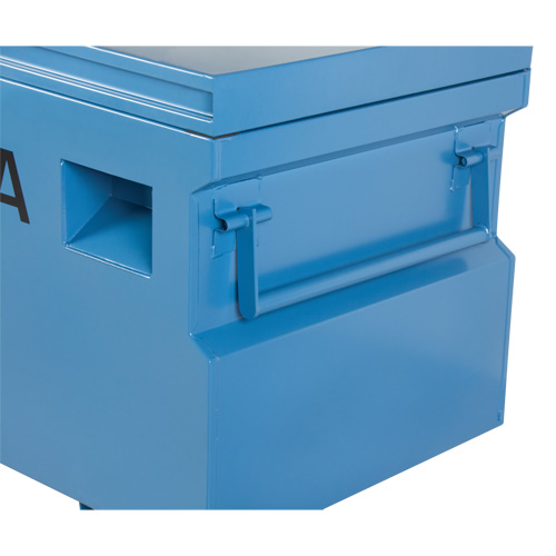 Aurora Tools UAW869 Jobsite Tool Box, 48" x 24" x 27-3/5", Steel, Blue