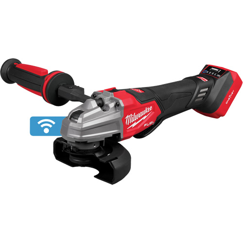 Milwaukee 2986-20 Meuleuse &agrave; frein et double d&eacute;tente M18 Fuel, Roue de 4-1/2" - 5", 18 V