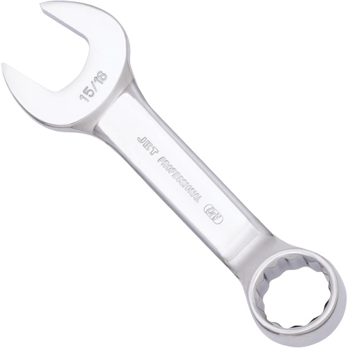 JET 700712 Cl&eacute; mixte courte SAE, 15/16", Fini Poli