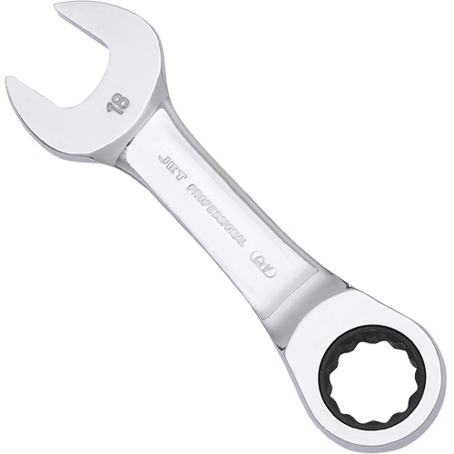 JET 701463 Metric Ratcheting Stubby Combination Wrench