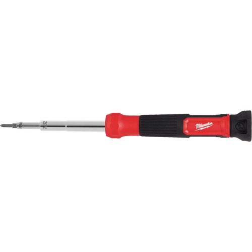 Milwaukee 48-22-2933 Tournevis de pr&eacute;cision multi-foret 14-en-1, 7-37/100" lo, Prise Coussin&eacute;e