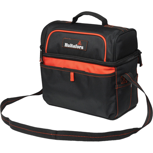 Hultafors HT5540 Sac &agrave; outils et glaci&egrave;re de 11", Polyester balistique, Noir/Rouge